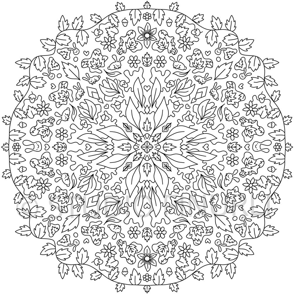 5 Mandalaer - Sæt 1