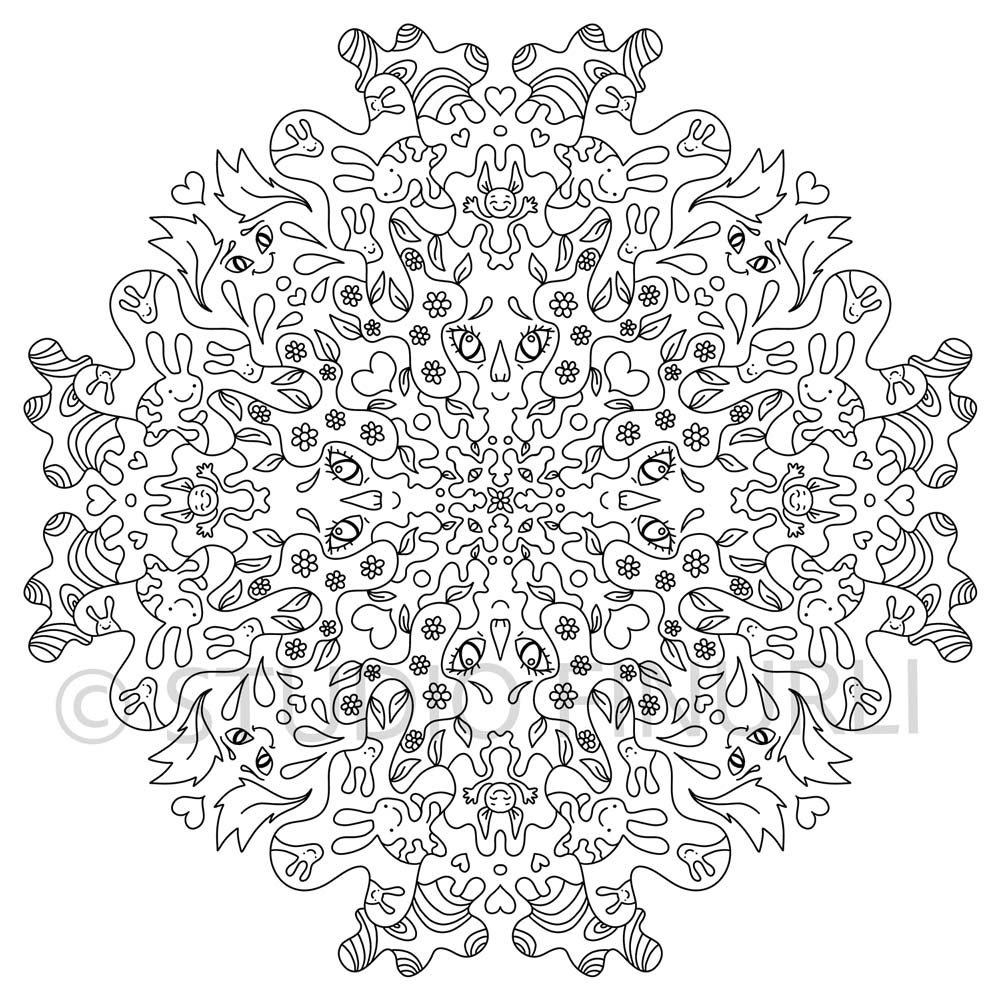 5 Mandalaer - Sæt 1