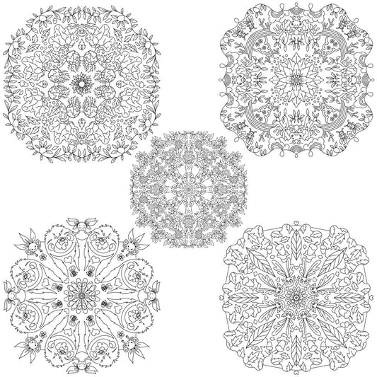 5 Mandalaer - Sæt 2